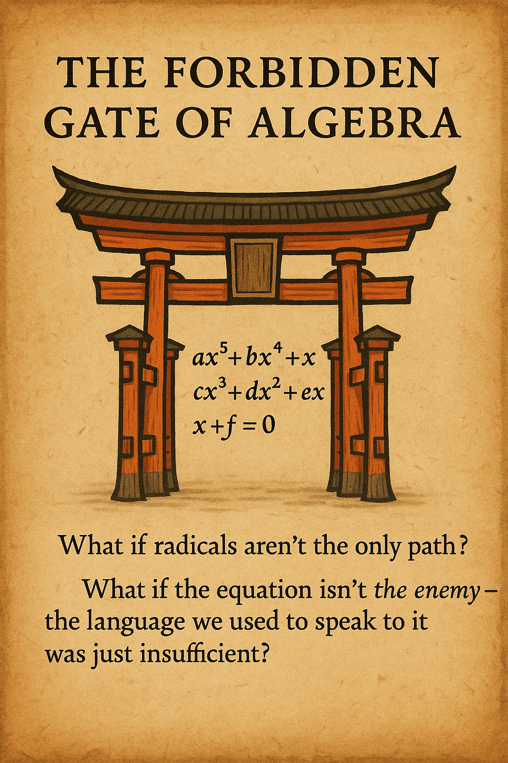 🔷 Taming the Unsolvable: A New Path Through the Quintic